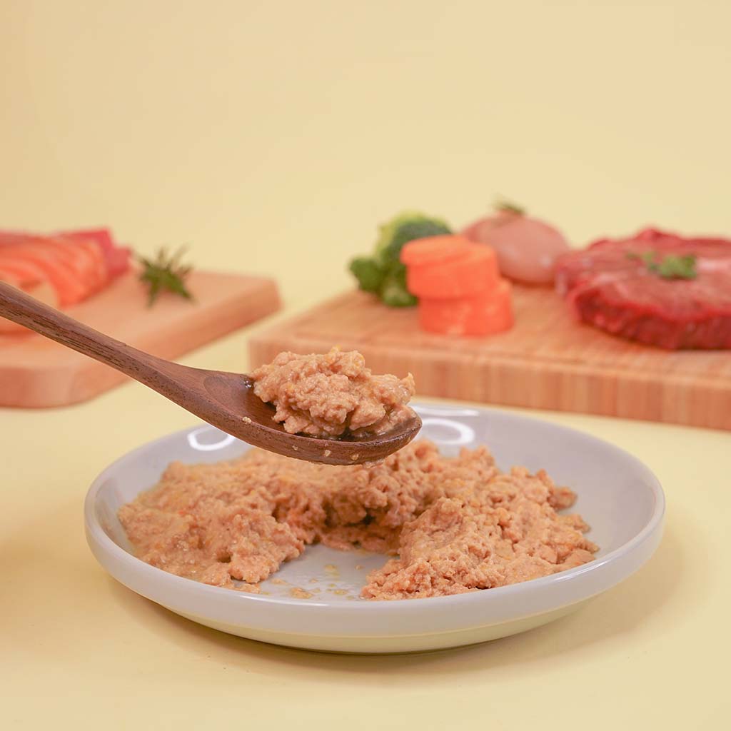 毛力士Maolex-貓咪主食罐/餐包-綿密肉泥-最佳磷鈣比,可作為貓咪每日主食來源